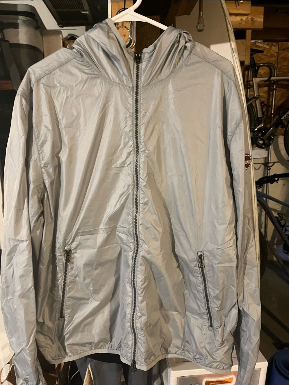 Colmar 1842 Reversible Hooded Jacket Steel Gray Men’s 48/58